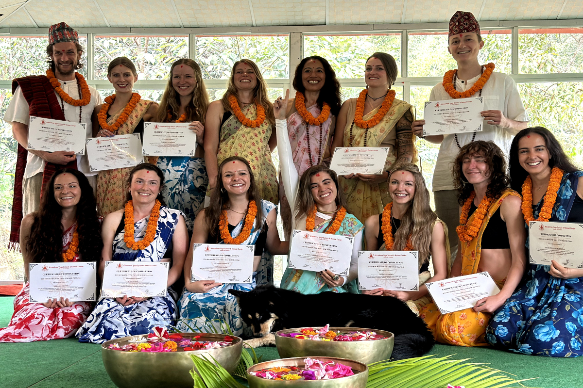 certified yoga teacher training